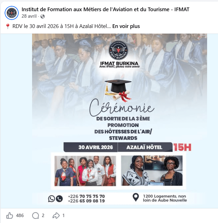 Publication populaire IFMAT