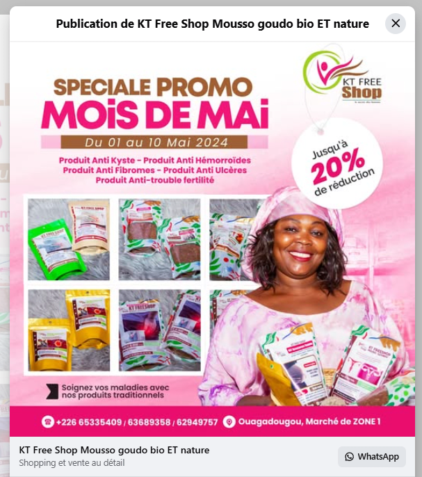KT Free Shop — Promo Tabaski