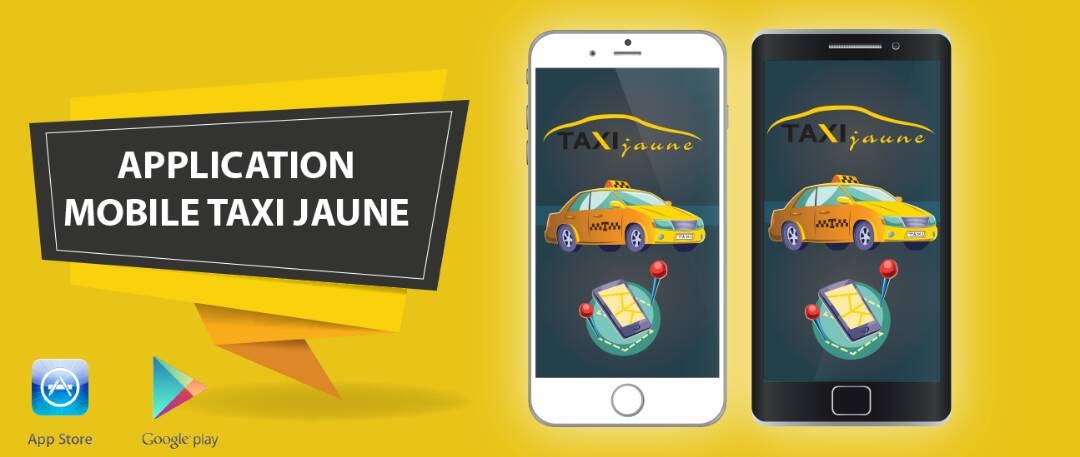 Taxi Jaune App banner