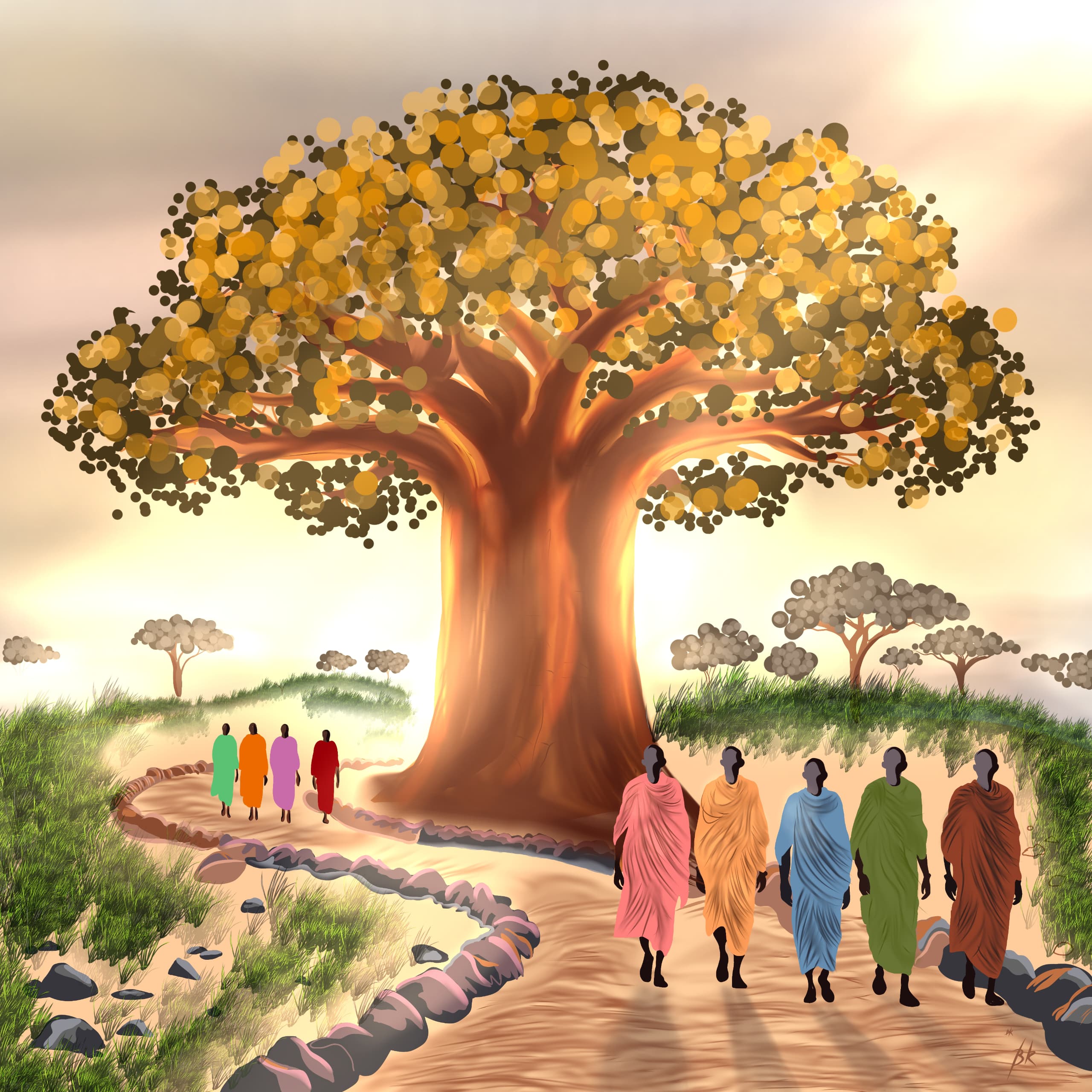 Illustration baobab